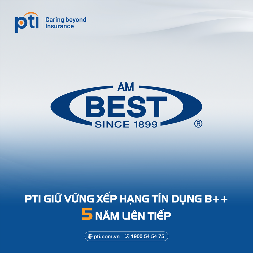  DB손해보험 베트남 자회사 PTI가 5년 연속 신용등급 B++을 받았다. (사진=PTI)