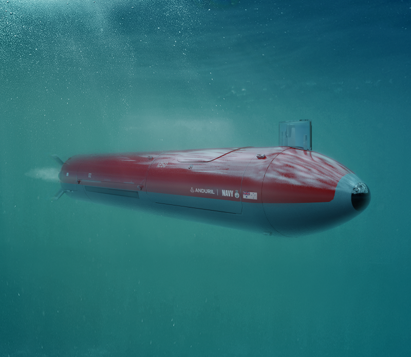 안두리 인더스트리스가 제작하고 있는 초대형 자율 잠수정(XL-AUV). (사진=안두리)