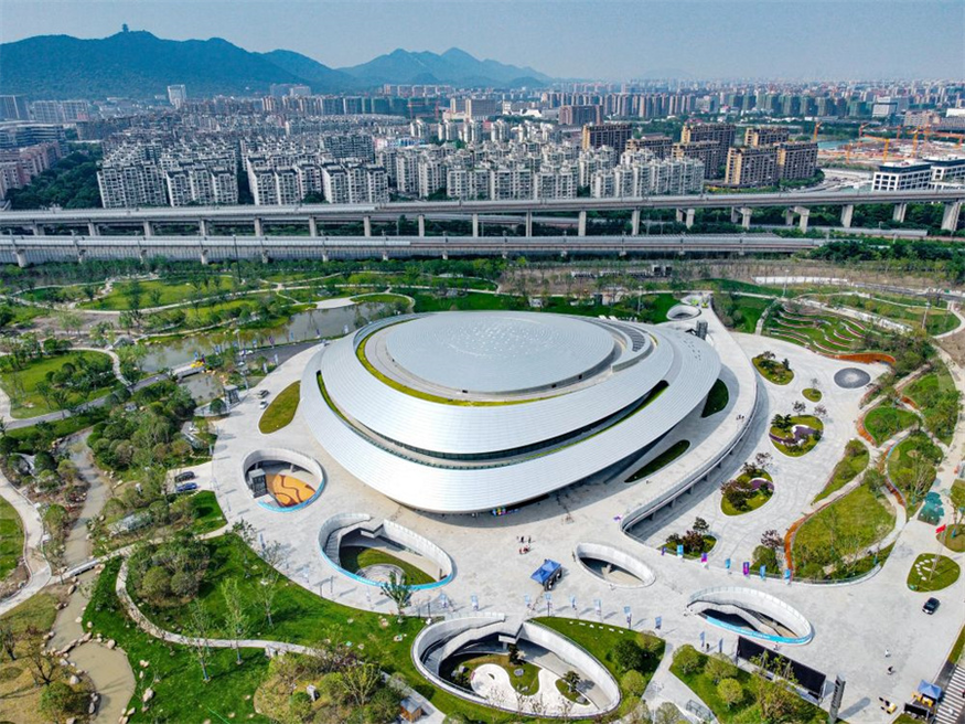 2022 항저우 아시안게임 e스포츠 종목 결승전이 열린 항저우 e스포츠 센터. (사진=항저우아시아게임 공식홈페이지)