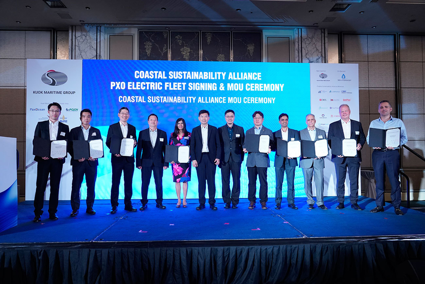 한화를 포함한 9개 회원사가 코스탈 서스테인빌리티 얼라리언스(COASTAL SUSTAINABILITY ALLIANCE, CSA)에 신규 회원으로 합류했다. (사진=쿠옥마리타임)