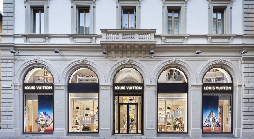 루이비통 매장 외관 모습.(사진=LVMH)