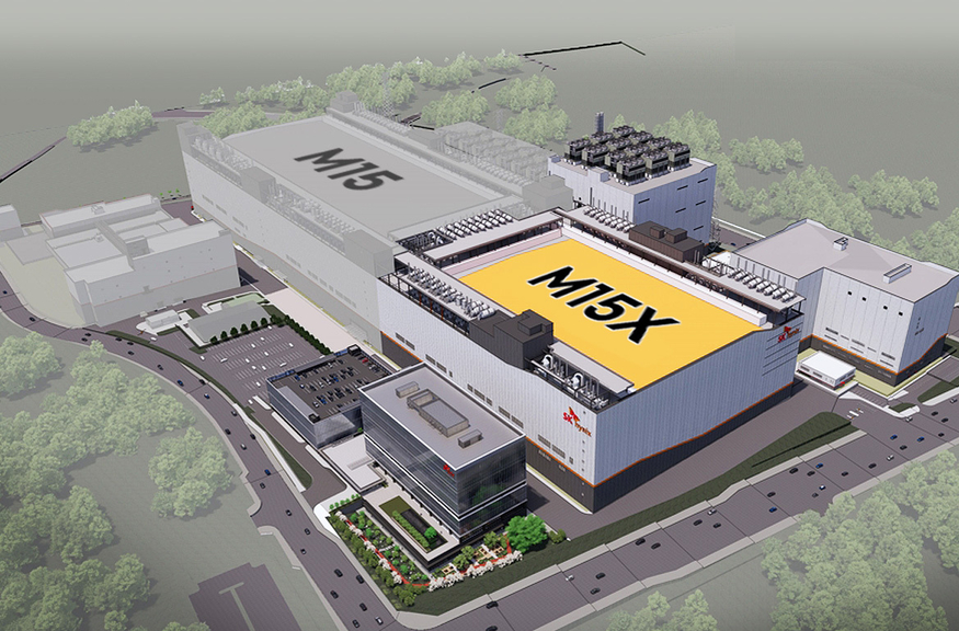  SK하이닉스 신규 팹 청주 M15X 건설 조감도. (사진=SK하이닉스)