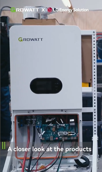 LG에너지솔루션이 중국 그로와트 뉴에너지(Growatt New Energy Co.,Ltd, 이하 그로와트)와 ESS 배터리·인버터의 호환성 테스트를 진행한다. (사진=그로와트)