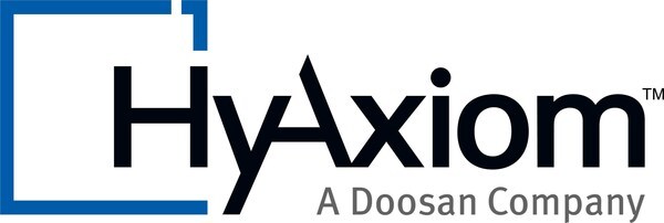 ㈜두산의 미국 연료전지 자회사 '하이엑시엄(HyAxiom)' 로고. (사진=하이엑시엄)