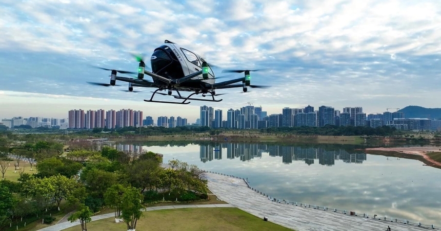 중국 이항의 eVTOL EH216-S. (사진=이항)