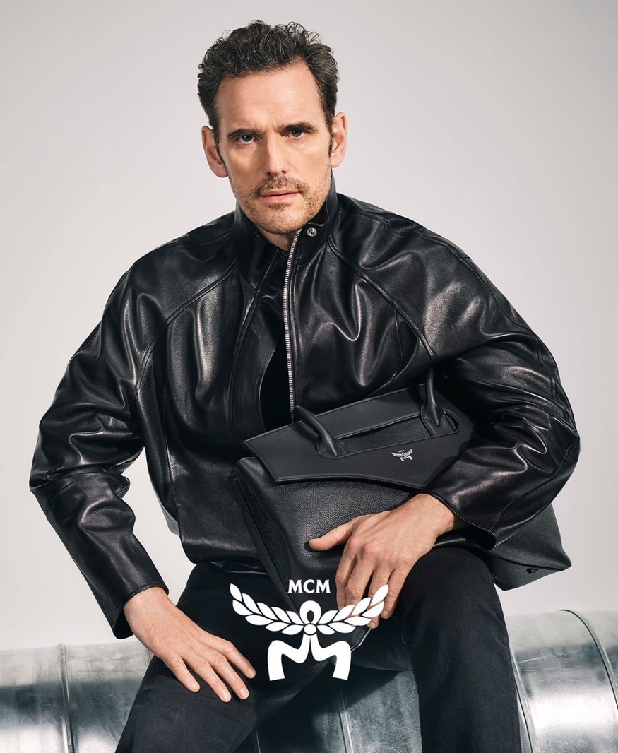 할리우드 배우 맷딜런이 MCM AW24 글로벌 캠페인 '뮌헨에서 화성으로의 여정'의 브랜드 앰배서더로 활동한다. (사진=MCM)
