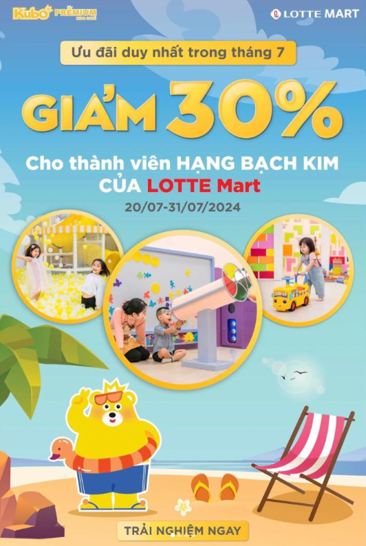 롯데마트가 베트남 프리미엄 키즈 카페 쿠보와 손잡고 할인 이벤트를 펼쳤다. (사진=롯데마트)