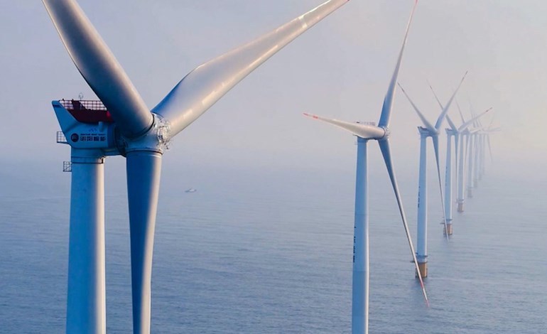 중국 밍양 스마트 에너지(Ming Yang Smart Energy)가 독일 북해의 바터칸트(Waterkant) 해상 풍력 프로젝트에 18.5MW 용량의 해상 풍력 터빈 16기를 공급한다. (사진=밍양 스마트 에너지)