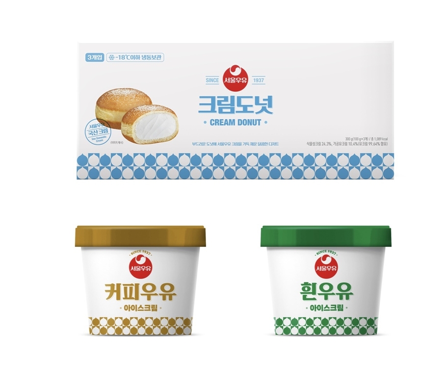 서울우유는 북미 아시아 식료품점 세이위 온라인 스토어에 입점해 다양한 유제품 디저트를 판매하고 있다. (사진=서울우유)