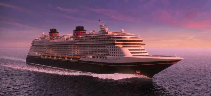 디즈니 크루즈(Disney Cruise Line)의 크루즈선. (사진=DCL)