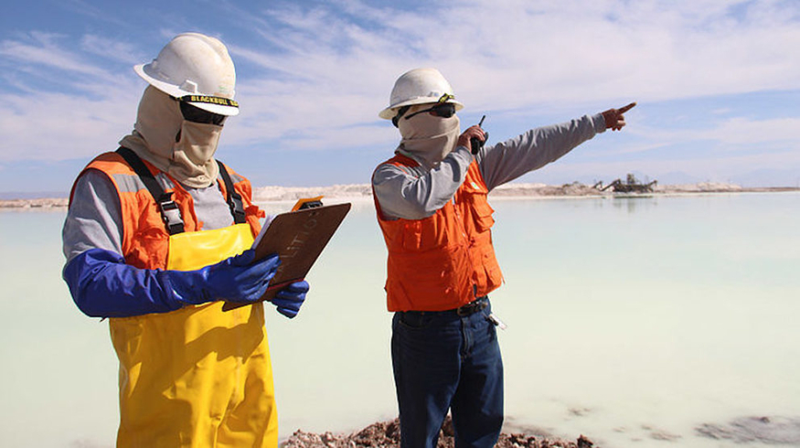 SQM(Sociedad Quimica y Minera de Chile)의 칠레 리튬 개발 현장 모습.(사진=SQM)