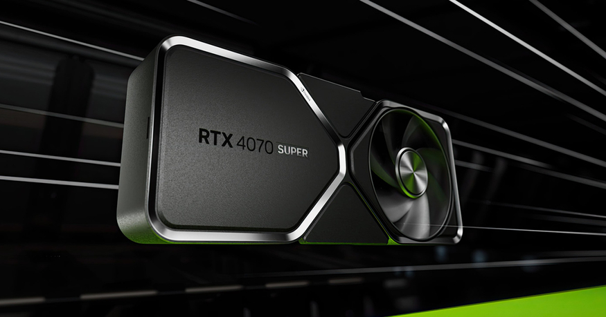 지포스 RTX 4070 슈퍼 (사진=엔비디아)