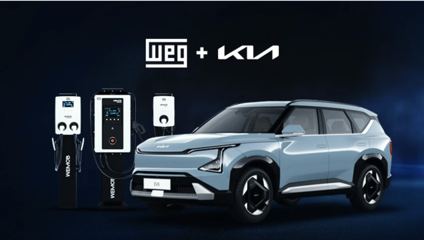 기아가 브라질 전자·전기회사 웨그(WEG)와 파트너십을 체결했다. (사진=웨그)