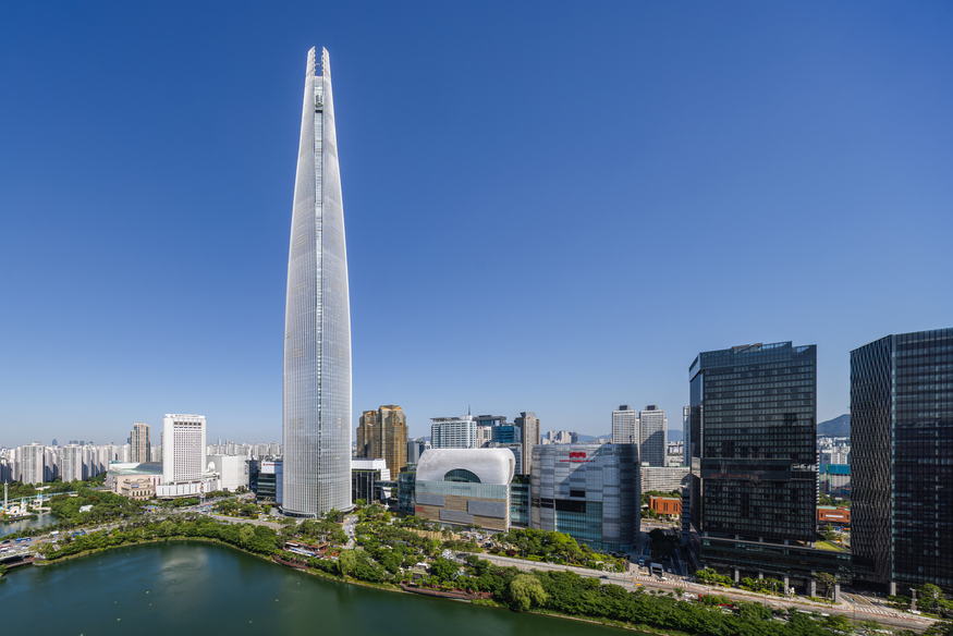 서울 송파구 잠실에 위치한 롯데월드몰·타워 전경. (사진=롯데물산)