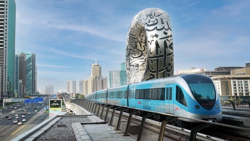 아랍에미리트(UAE) 두바이 메트로 블루라인 조감도.(사진=두바이 도로교통청)