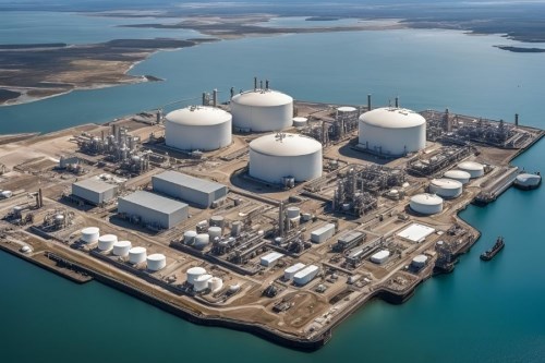 베트남 꽌랍 액화천연가스(LNG) 발전소 전경. (사진=응에안성 정부)