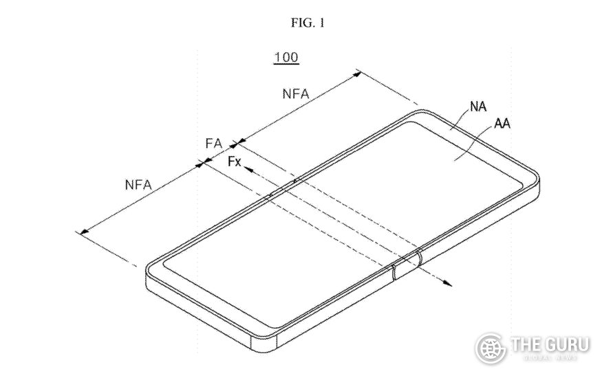 미국 특허청(USPTO)이 지난달 10일(현지시간) LG디스플레이가 올 6월 출원한 ‘폴더블 디스플레이 장치(특허번호 US 20240341046A1)’라는 제목의 특허를 공개했다. (사진=USPTO)