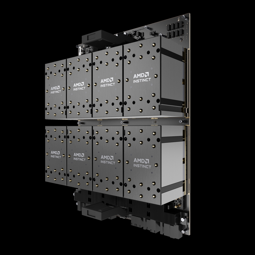 IBM에 공급될 AMD 인스팅트 UBB 8xMI300X (사진=AMD)