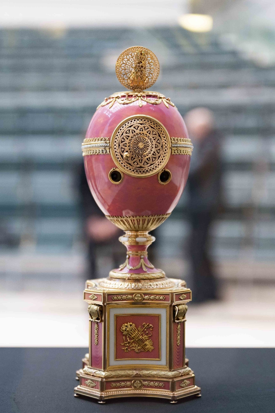 삼성전자가 복원한 '로스차일드 달걀시계(Rothschild Egg Clock)' (사진=삼성전자)