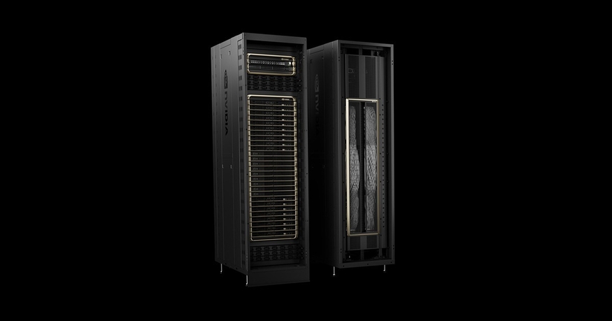 엔비디아 차세대 인공지능(AI) 가속기 GB200 NVL72 (사진=엔비디아)