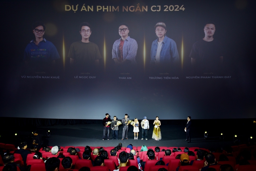 베트남 호치민 소재 CGV SC 비보시티에서 제5회 한-베 청년꿈키움 단편영화 제작 사업을 마무리하는 교류 상영회가 열렸다. (사진=CJ문화재단)