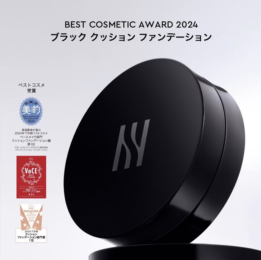 아모레퍼시픽 헤라 블랙 쿠션 파운데이션이 일본 뷰티·패션 전문지 주관한 '2024 베스트 화장품' 3관왕을 차지했다. (사진=아모레퍼시픽)
