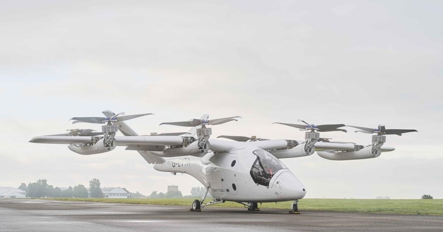 버티컬 에어로스페이스(Vertical Aerospace)의 두 번째 풀스케일 eVTOL 시제기 'VX4'.(사진=버티컬 에어로스페이스)