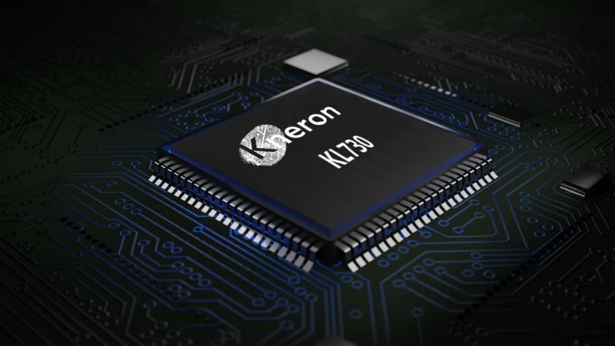 엣지 인공지능(AI) 반도체 기업 크네론(Kneron Holding) 엣지 AI 칩 이미지. (사진=크네론)
