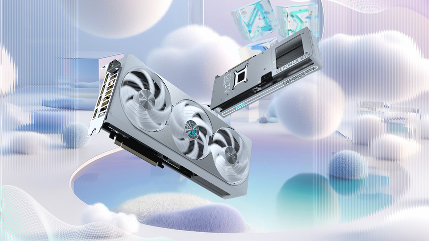 기가바이트에서 판매한 RTX 5080 에어로 OC SFF 16G (사진=기가바이트)