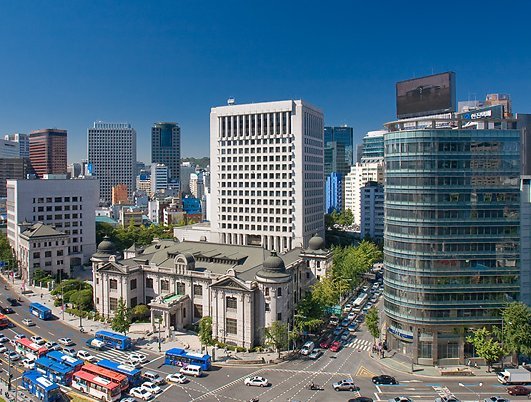 한국은행 전경.
