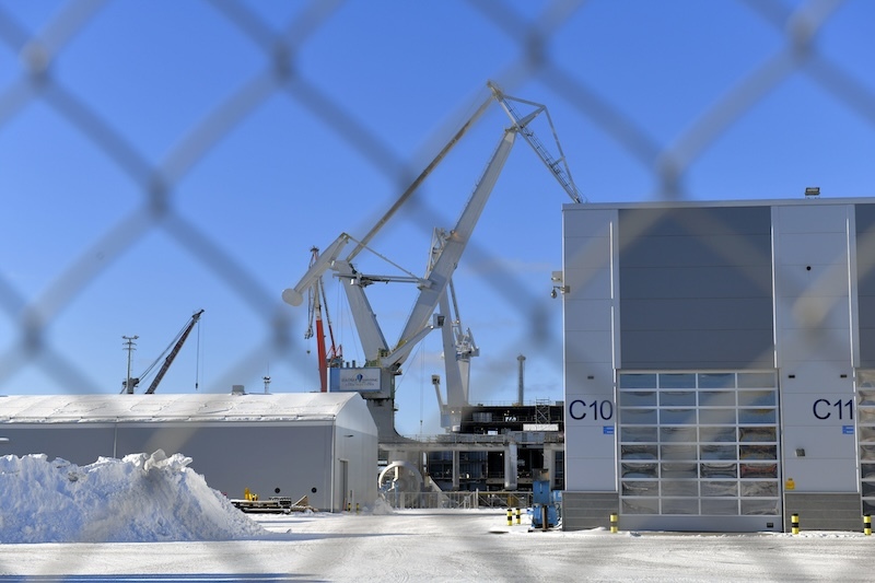 핀란드 조선업체 라우마 마린 컨스트럭션(Rauma Marine Constructions)의 조선소 전경.(사진=라우마 마린 컨스트럭션)