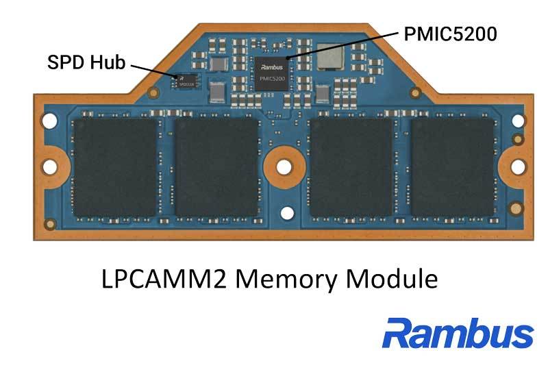 램버스가 출시한 전력관리반도체(PMIC) 신제품 'PMIC5200'. (사진=램버스)