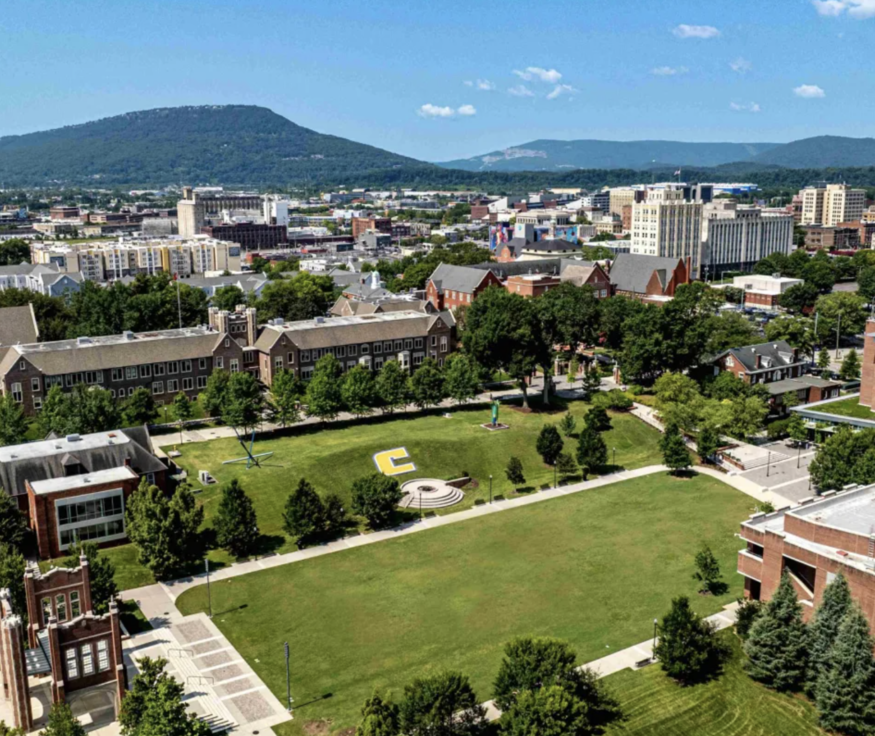 미국 테네시대학교 채터누가 캠퍼스(University of Tennessee at Chattanooga, 이하 UTC) 전경. (사진=UTC)