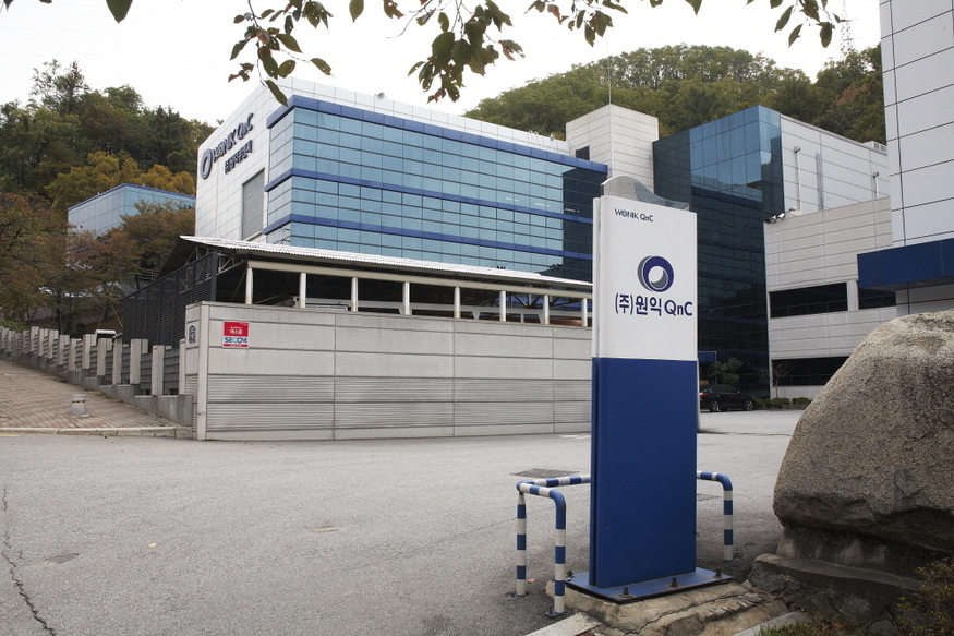 경북 구미 소재 원익큐엔씨 공장 전경. (사진=원익큐엔씨)