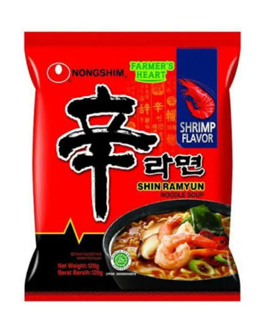 인도네시아에서 판매되고 있는 농심 '신라면 새우'(사진=농심)