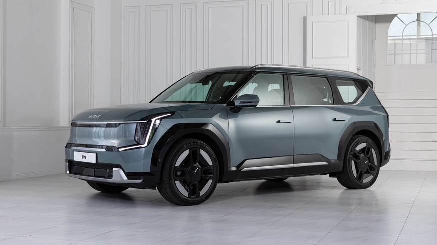기아 전기차 모델 EV9.