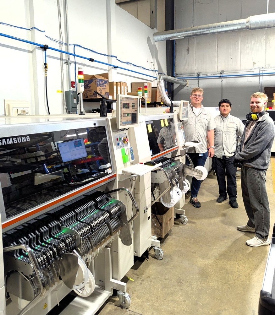 한화세미텍이 미국 인쇄회로기판(PCB) 조립 업체 '플래시PCB(FlashPCB)'에 표면실장기술(SMT) 장비를 공급했다. (사진=플래시PCB)