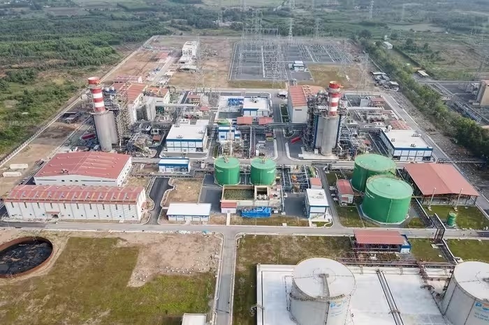 삼성물산이 수주한 베트남 연짝 LNG 복합화력발전소 전경.(사진=베트남기계설치공사)