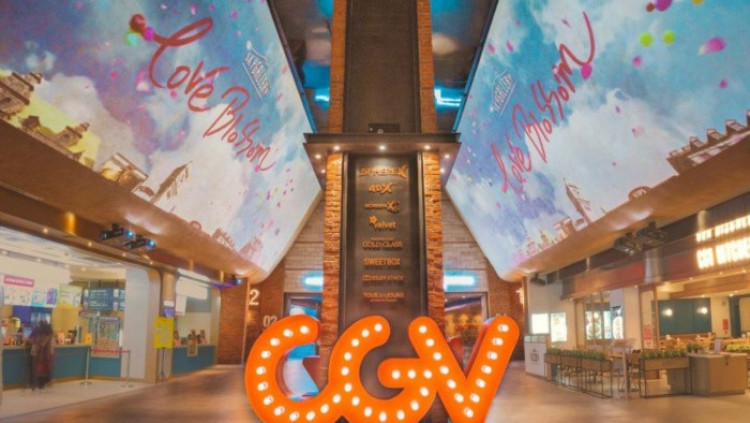 그랜드 인도네시아 몰에 있는 CGV 시네마 영화관 건물 그림. (사진=CJ CGV 인도네시아 법인)