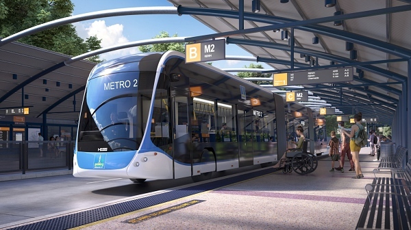 호주 퀸즐랜드주 브리즈번시의 BRT 콘셉트.(사진=제이콥스 닷컴)