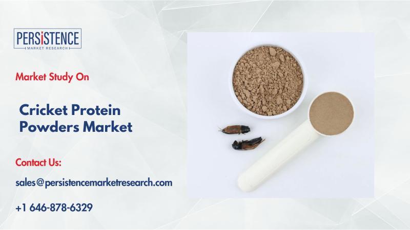 인도 시장조사업체 '퍼시스턴스 마켓 리서치(Persistence Market Research)'가 최근 발표한 글로벌 귀뚜라미 단백질 분말 시장 관련 보고서 표지. (사진=퍼시스턴스 마켓 리서치)