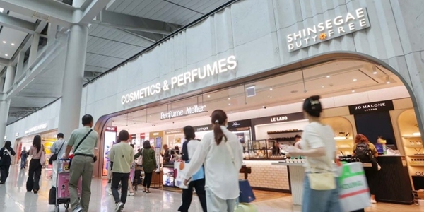 신세계면세점 운영 중인 인천국제공항 '퍼퓸 아틀리에' 전경. (사진=신세계디에프)
