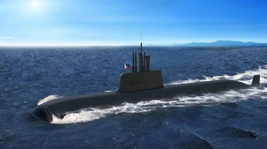 한화오션이 필리핀에 제안했던 장보고-III(KSS-III) 잠수함 이미지. (사진=한화오션)