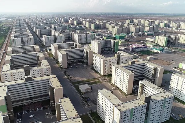이라크 비스야마 신도시 전경.(사진=한화 건설부문)