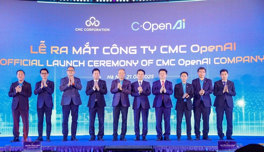 CMC가 21일(현지시간) 자회사인 'CMC OpenAI Company'(C-OpenAI)의 공식 출범식을 열었다.(사진=CMC)