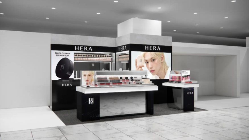 아모레퍼시픽 프리미엄 뷰티 브랜드 헤라(HERA)가 다음 달 일본 오사카 한큐 우메다 본점 3층에 일본 상설 1호점을 오픈한다. (사진=아모레퍼시픽 재팬)