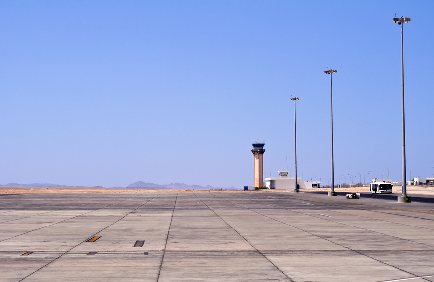 이집트 마르사 알람 공항 활주로.(사진=모션엘리먼츠)