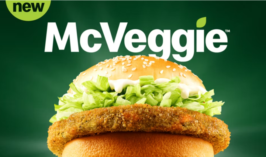 맥도날드가 캐나다에서 채식 버거 '맥베지(McVeggie)'를 정식 메뉴로 출시한다. (사진=맥도날드)