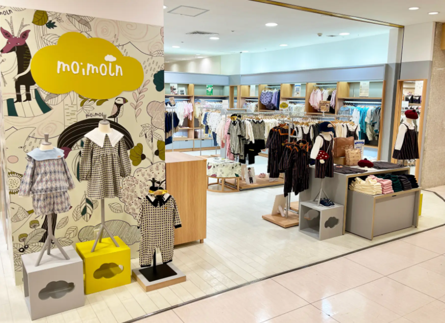 최근 개점한 모이몰른 일본 나고야 사카에 미쓰코시점. (사진=한세엠케이재팬)