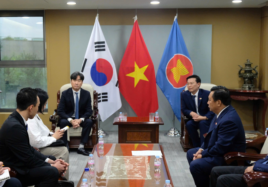 GS에너지가 최근 방한한 베트남 타이닌성 대표단과 회동했다. (사진=타이닌성)